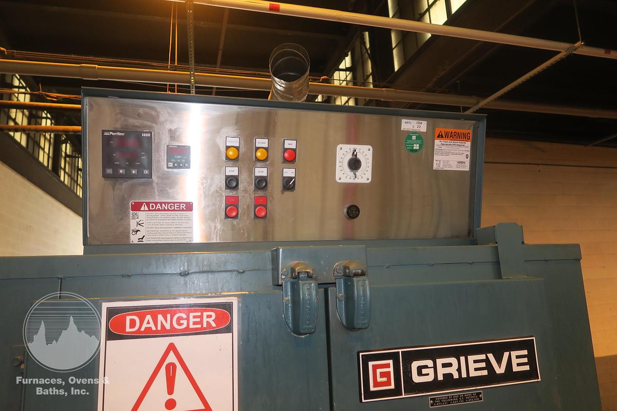 Used 36"W x 60"H x 48"L, Grieve, Electric Walk-In Oven, 350°F