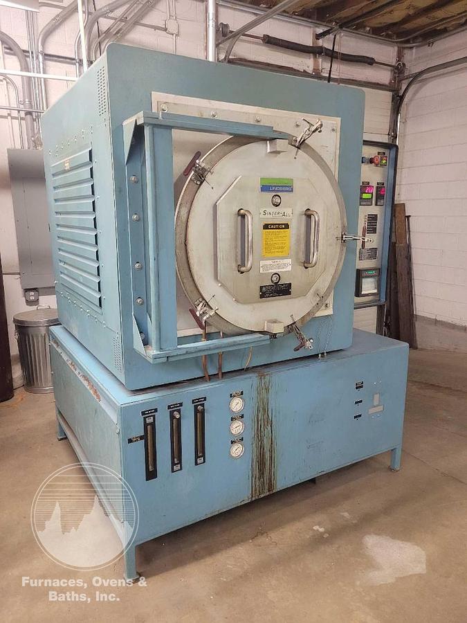 Used 15"W x 12"H x 18"L Lindberg Sinterall Hydrogen Retort Furnace, Electric, 2100°F