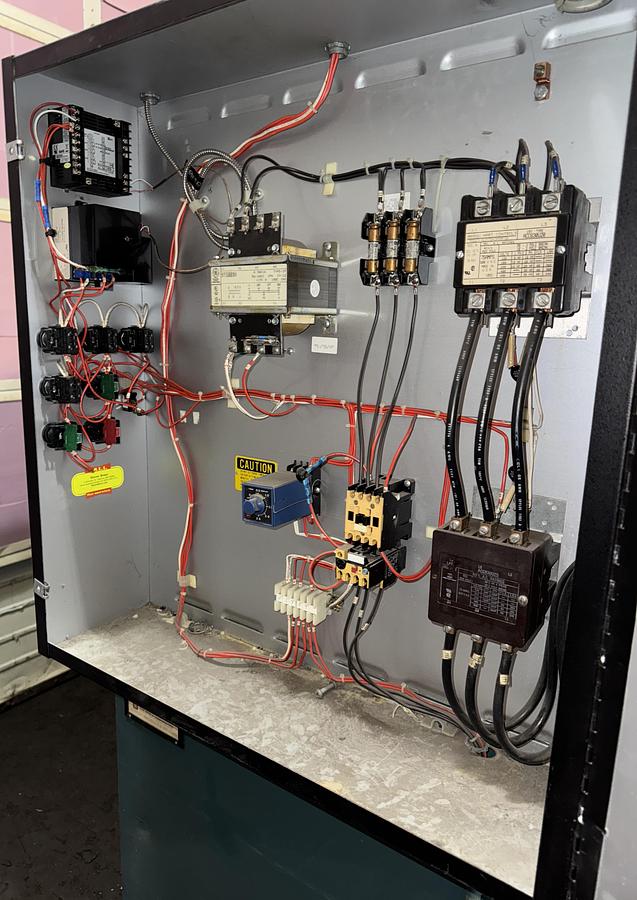 Used 48"W x 60"H x 48"L, Grieve TBH-500, Electric, 500-F, Solvent Rated