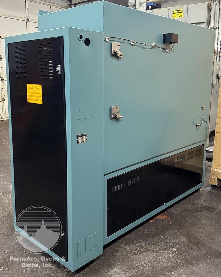 Used 48"W x 36"H x 24"L Blue M CW-9980F Solvent Rated Cabinet Oven, 1300°F, Electric