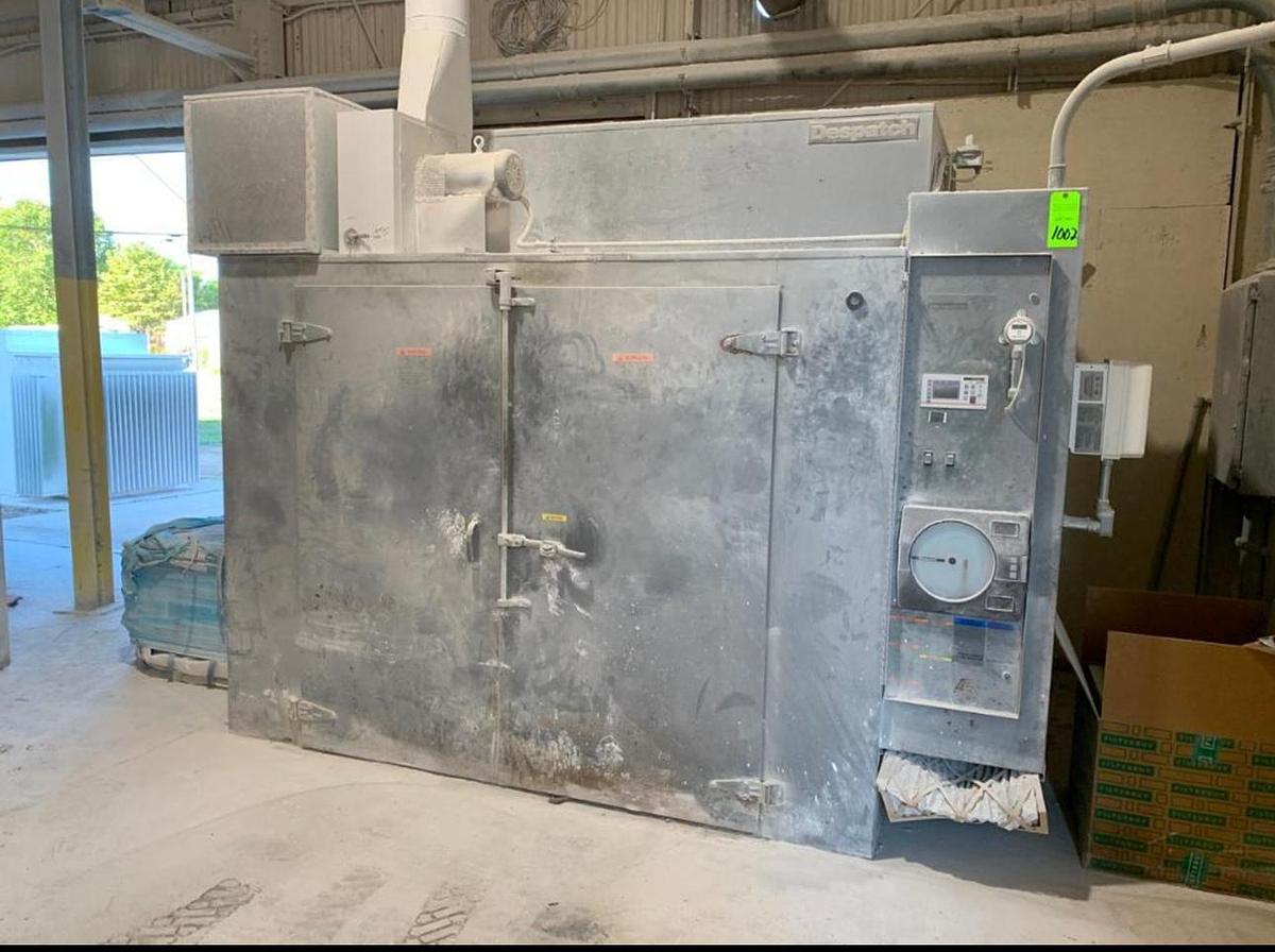 Used 72”W x 72”H x 72”L Despatch TAD3-21-1E, Walk-In/Truck Oven, 650-F