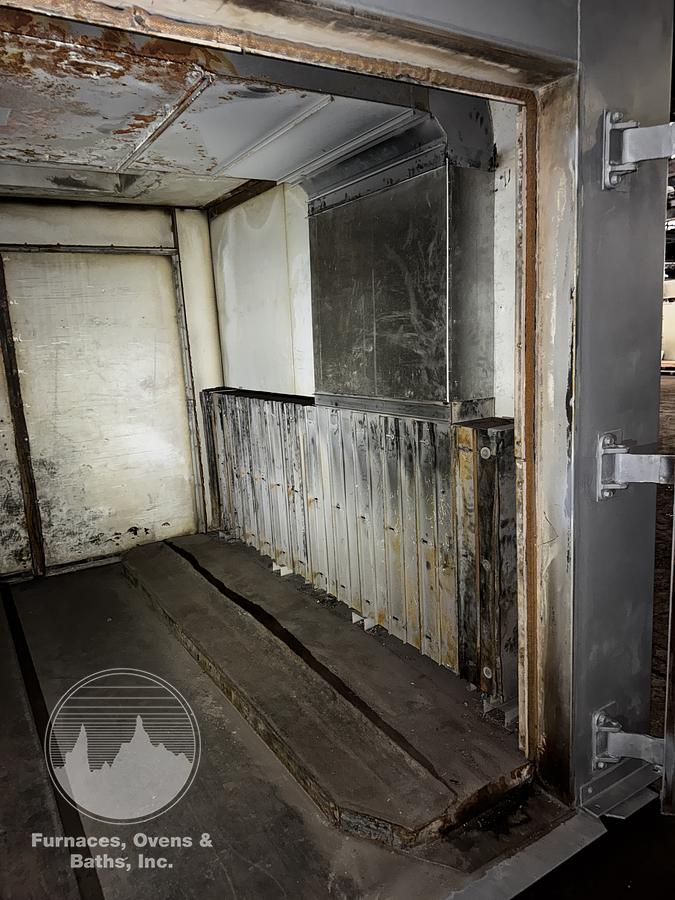 Used 72"W x 78"H x 120"L, Despatch PSD3-38S-G Walk-In Oven, 650°F, Gas Fired, Solvent Rated