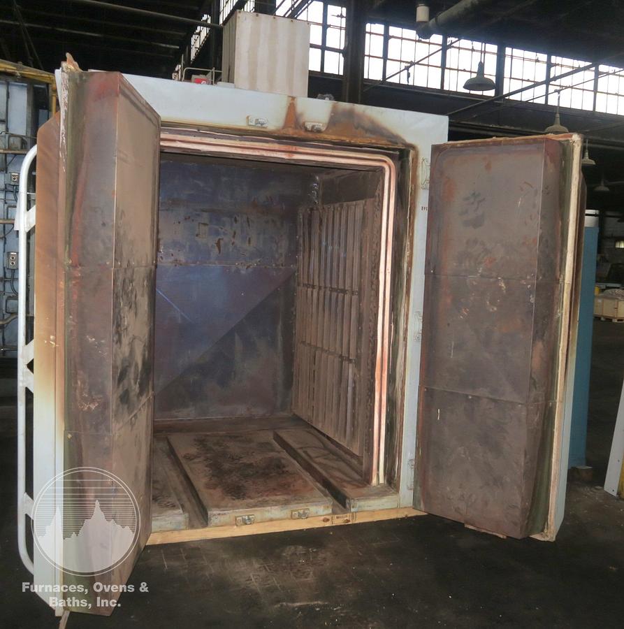 Used 52"W x 75"H x 60"L, Precision Quincy, Electric Walk-In Oven, 1000°F, Solvent Rated Stainless Steel Interior, Class A