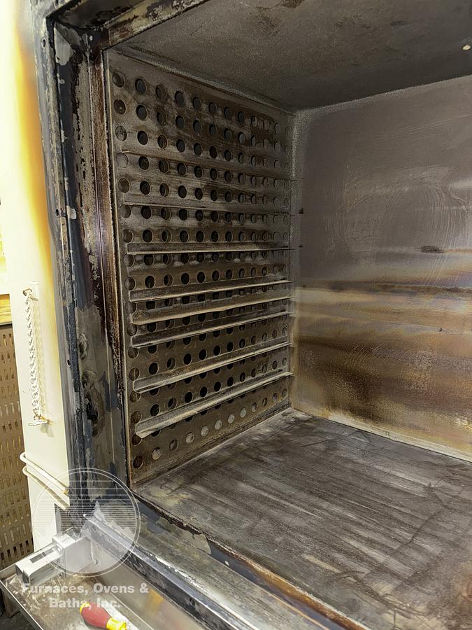 Used 48"W x 36"H x 24"L Blue M 9980 Ultra Temp Inert Gas Cabinet Oven, 1100°F, Electric