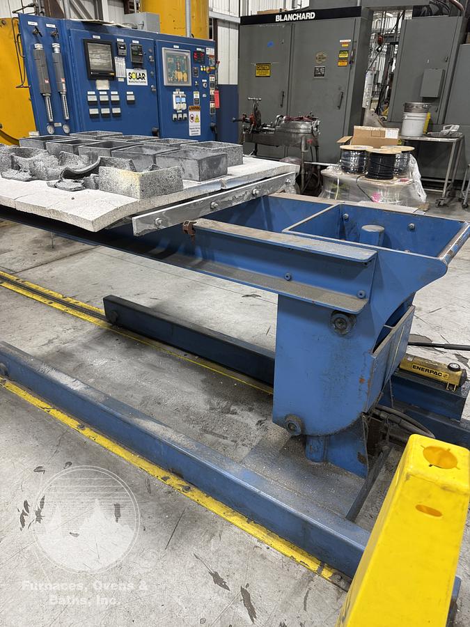 Used Solar Atmospheres HFL-5748-2EQ Vacuum Furnace, 2850-F, 2 Bar, Diffusion Pump, NEW HOT ZONE