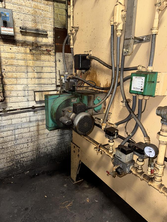 Used 36"W x 30"H x 72"L, Gasbarre, 1300°F, Gas Fired, Fiber Lined, 6000 Pound Capacity