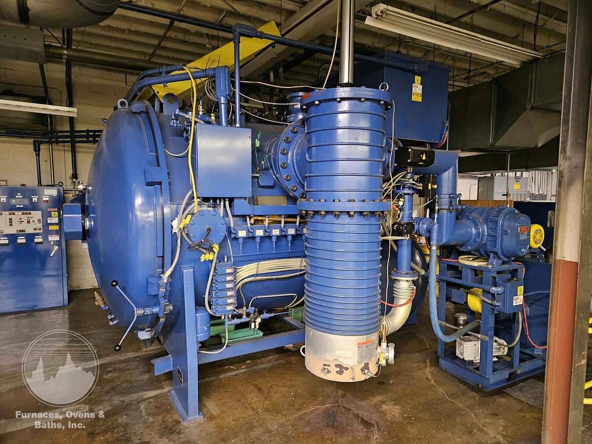 Used Abar Ipsen HR50x48-2 Vacuum Furnace, 2400-F, 2 Bar, Diffusion Pump