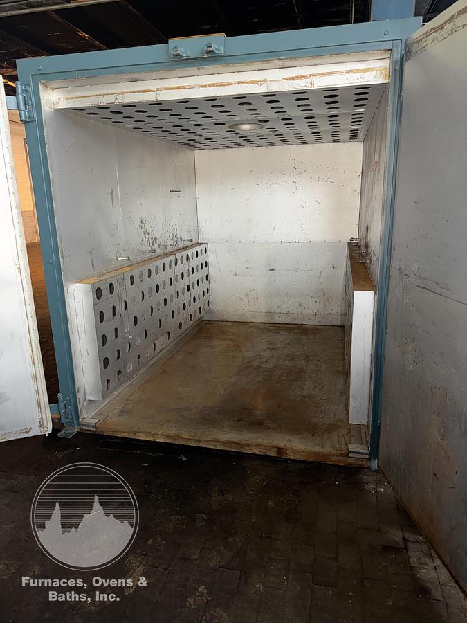 Used 60"W x 72"H x 96"L, Grieve B3-500 Electric Walk-In Oven, 500°F, Vacuum Ports