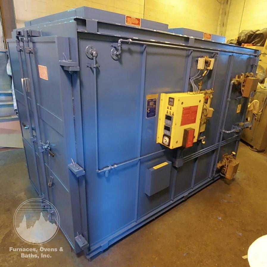 Used 60"W x 72"H x 88"L, Pollution Control Products PTR 222 5024 Burn-Off Oven, Natural Gas Fired