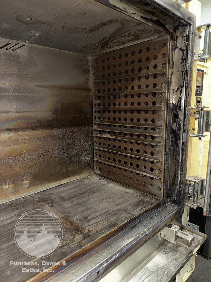 Used 48"W x 36"H x 24"L Blue M 9980 Ultra Temp Inert Gas Cabinet Oven, 1100°F, Electric