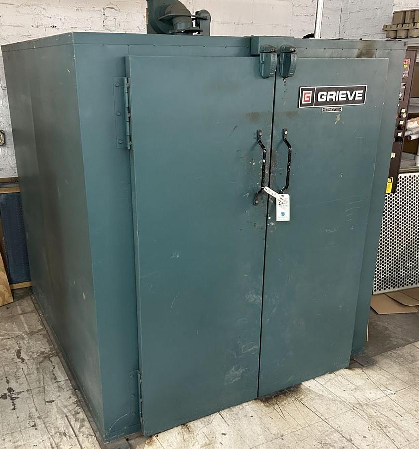 Used 48"W x 60"H x 48"L, Grieve TBH-500, Electric, 500-F, Solvent Rated
