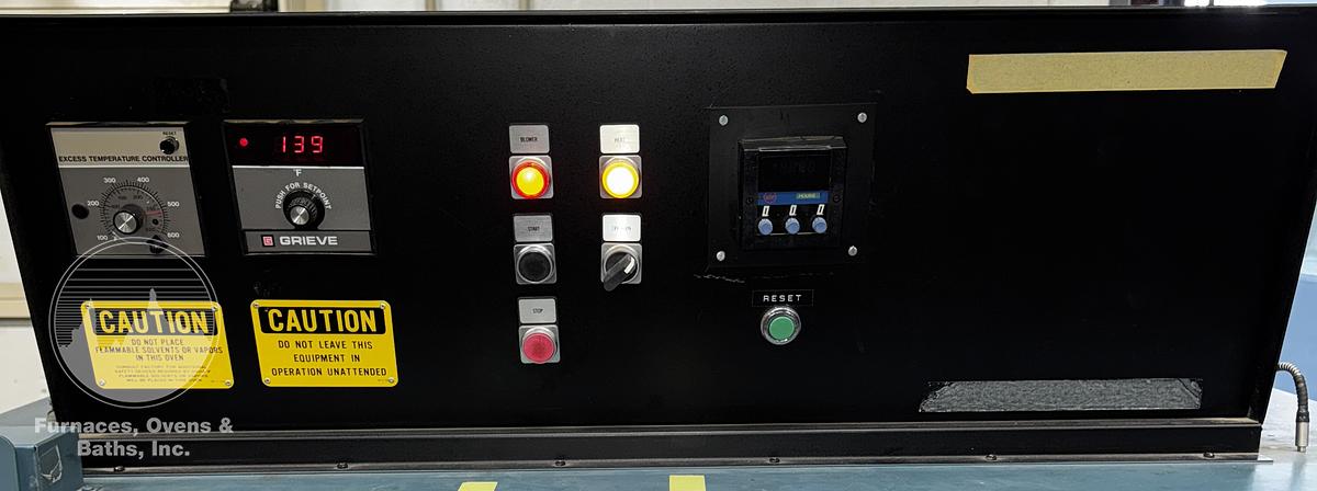 Used 36"W x 36"H x 48"L Grieve AG-500, Electric, 500-F