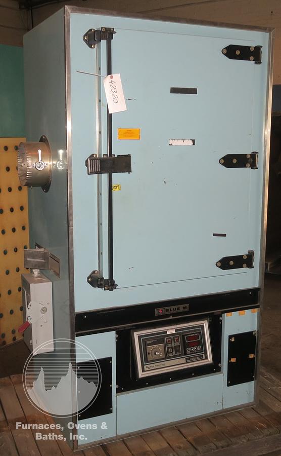 Used 25"W x 38"H x 20"L Blue M MP-336C-1 Cabinet Oven, 650°F, Electric