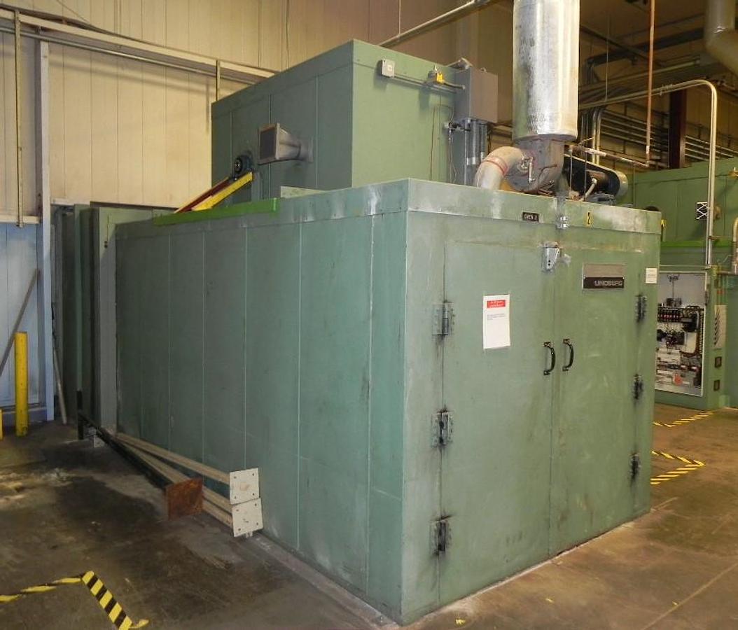 Used 72"W x 72"H x 168"L (14'), Lindberg Walk-In Oven 73-SH-7216872-6, 600°F, Electric, Powered Exhaust