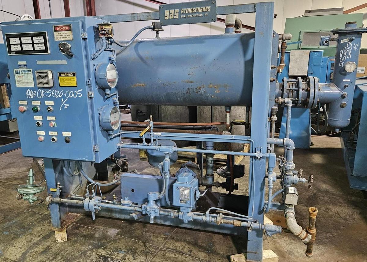 Used 4000 CFH Gas Atmospheres Exothermic Gas Generator w/Chiller