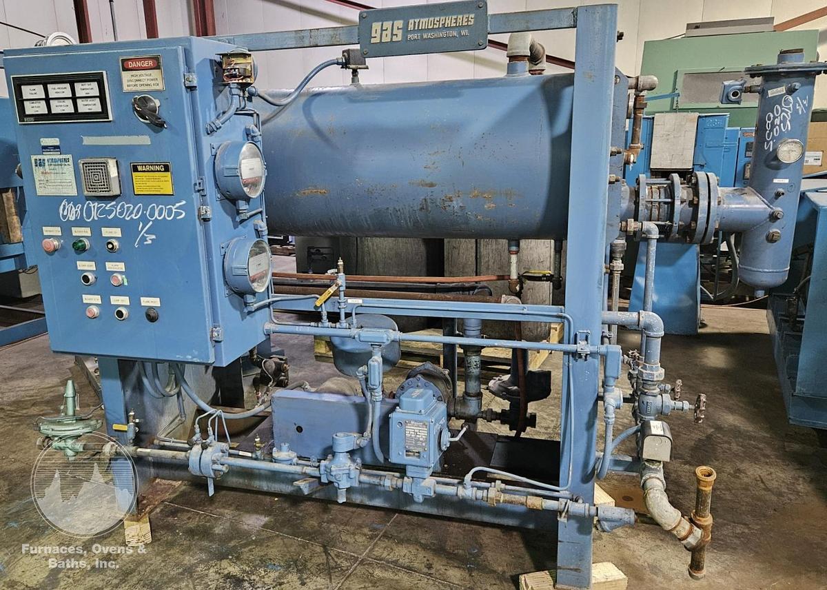 Used 4000 CFH Gas Atmospheres Exothermic Gas Generator w/Chiller