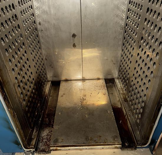 Used 36"W x 48"H x 36"L, Gruenberg T45H360, Electric Truck Oven, 450°F