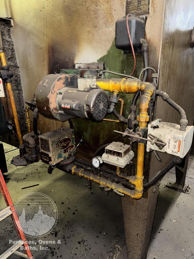 Used 36"W x 36"H x 48"L, J.L. Becker, 1400°F, Gas Fired, Fiber Lined, AMS 2750H