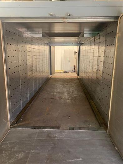 Used 84"W x 84"H x 264"L (22'L), Lewco, Electric Walk-In Oven, 500°F, Double Ended