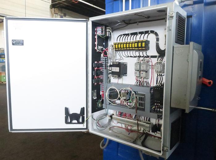 Used 48"W x 48"H x 36"L Wisconsin Cabinet Oven, 650°F, Electric