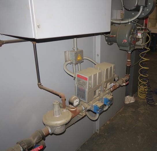 Used 96"W x 96"H x 144"L, JPW, 500°F, Gas Fired