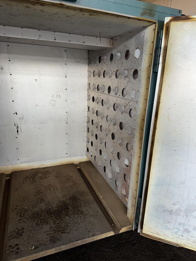 Used 48"W x 60"H x 48"L, Grieve TBH-500, Electric, 500-F, Solvent Rated