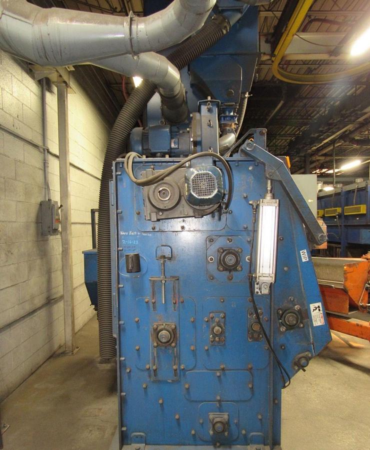 Used 2012 WHEELABRATOR SHOTPEEN TUMBLAST