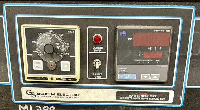 Used 48"W x 36"H x 24"L Blue M DC-1406 Cabinet Oven, 662°F, Electric, 240V, Single Phase