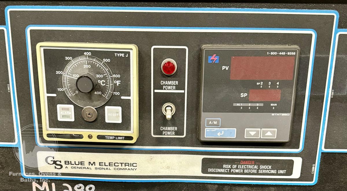 Used 48"W x 36"H x 24"L Blue M DC-1406 Cabinet Oven, 662°F, Electric, 240V, Single Phase