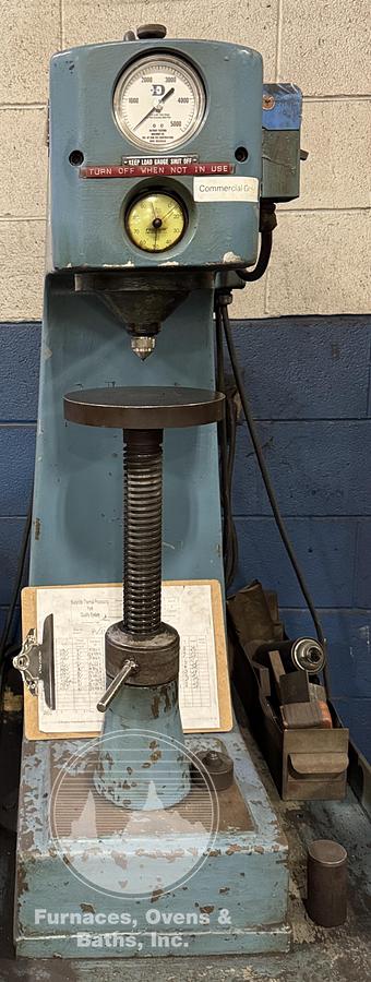 Used Detroit Testing DH-2 Brinell Hardness Tester