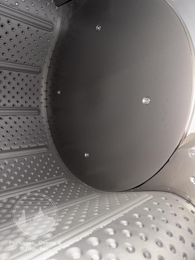 Used WHEELABRATOR 27" x 36" TUMBLAST w/Skip Hoist Loader