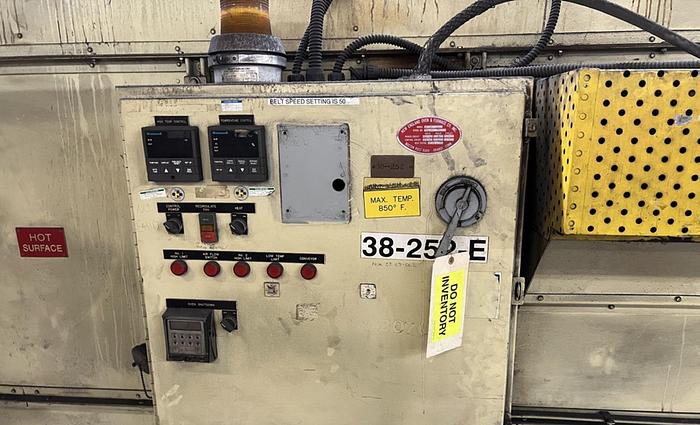 Used 19"W x 18" High x 120" Long, New England Oven Belt Conveyor Oven, Electric, 850-F