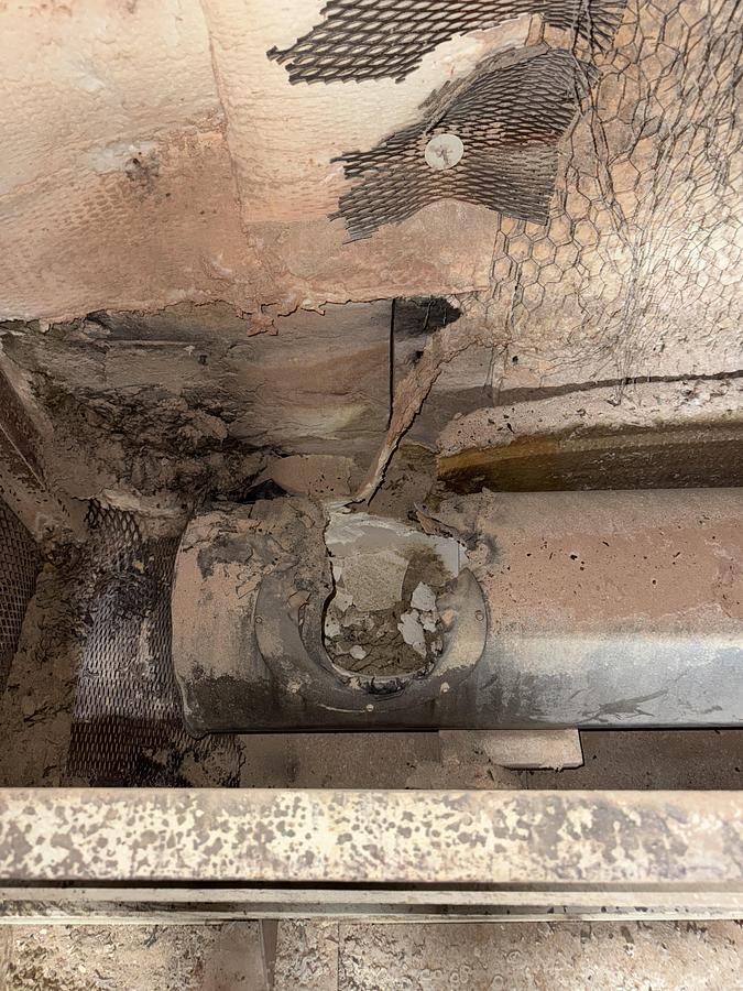 Used 72"W x 72"H x 72”L, Pollution Control Products PRC 225 Burn-Off Oven, Natural Gas Fired