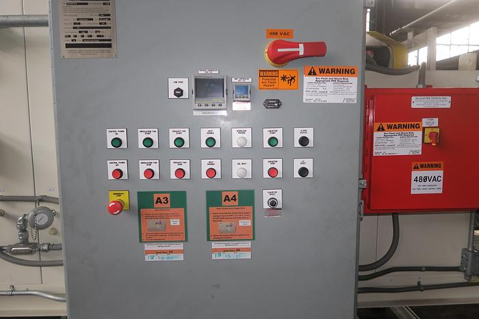 Used 24"W x 18" High x 120" Long, Lewco Belt Conveyor Oven, Electric, Class A, 500-F