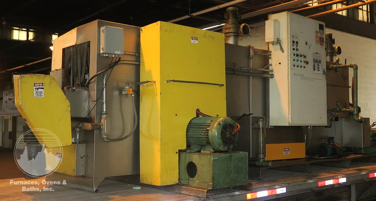 Used 24"W x 18" High Alliance Manufacturing Aquamaster - CB - 2400E, Electric, Wash and Heated Blow-Off