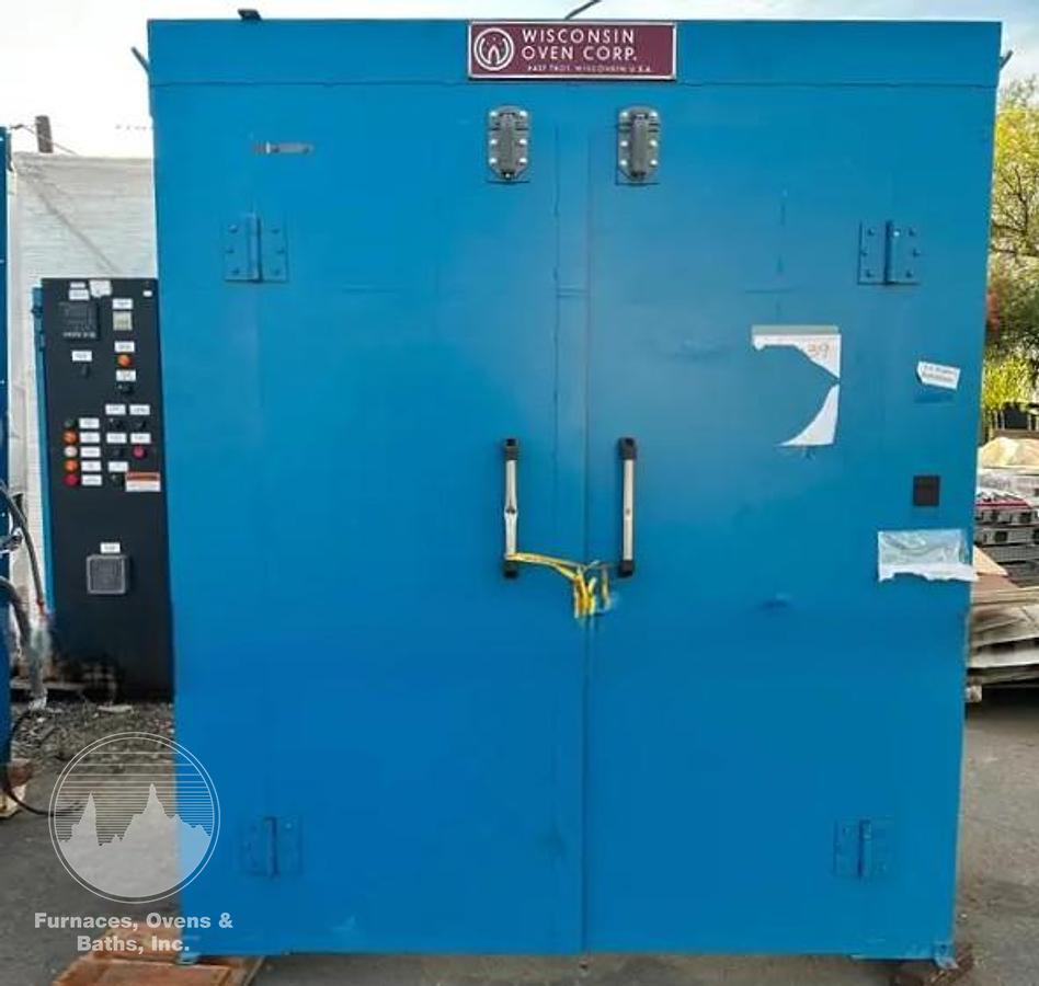 Used 60"W x 84"H x 60"L, Wisconsin Oven, Class A, 300°F w/Solvents, 500°F w/o Solvents