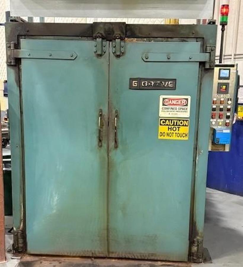 Used 48"W x 72"H x 48"L, Grieve B1H-750, Gas Fired Walk-In/Truck Oven, 750°F