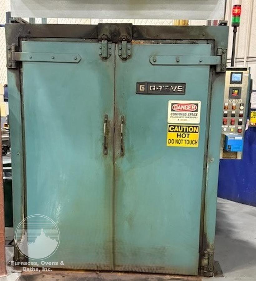 Used 48"W x 72"H x 48"L, Grieve B1H-750, Gas Fired Walk-In/Truck Oven, 750°F