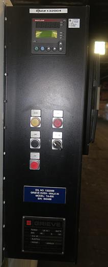 Used 36"W x 60"H x 36"L Grieve TA-500, Electric, 500-F