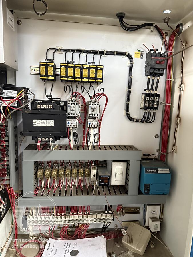 Used 60"W x 84"H x 60"L, Wisconsin Oven, Gas Fired Walk-In Oven, 500°F