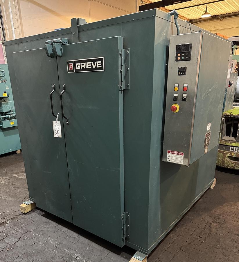 Used 48"W x 60"H x 48"L, Grieve TB-550, Electric, 550-F, w/Cart