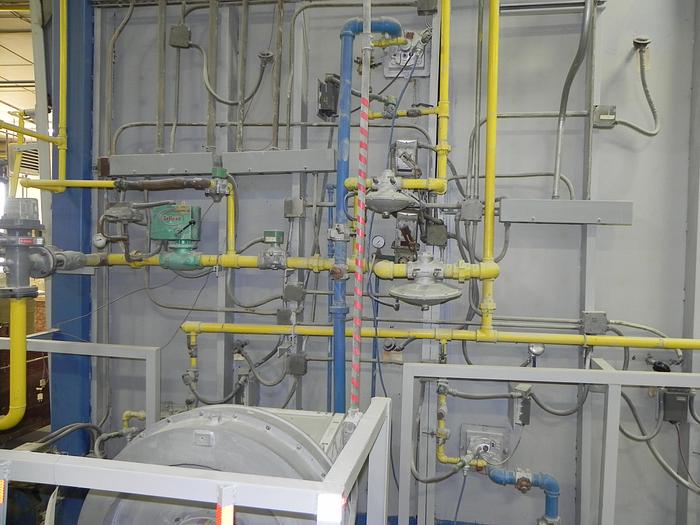 Used 108"W x 84"H x 156"L (13'), American Kiln, 2200-F, Gas Fired, Car Bottom, Dual Cars