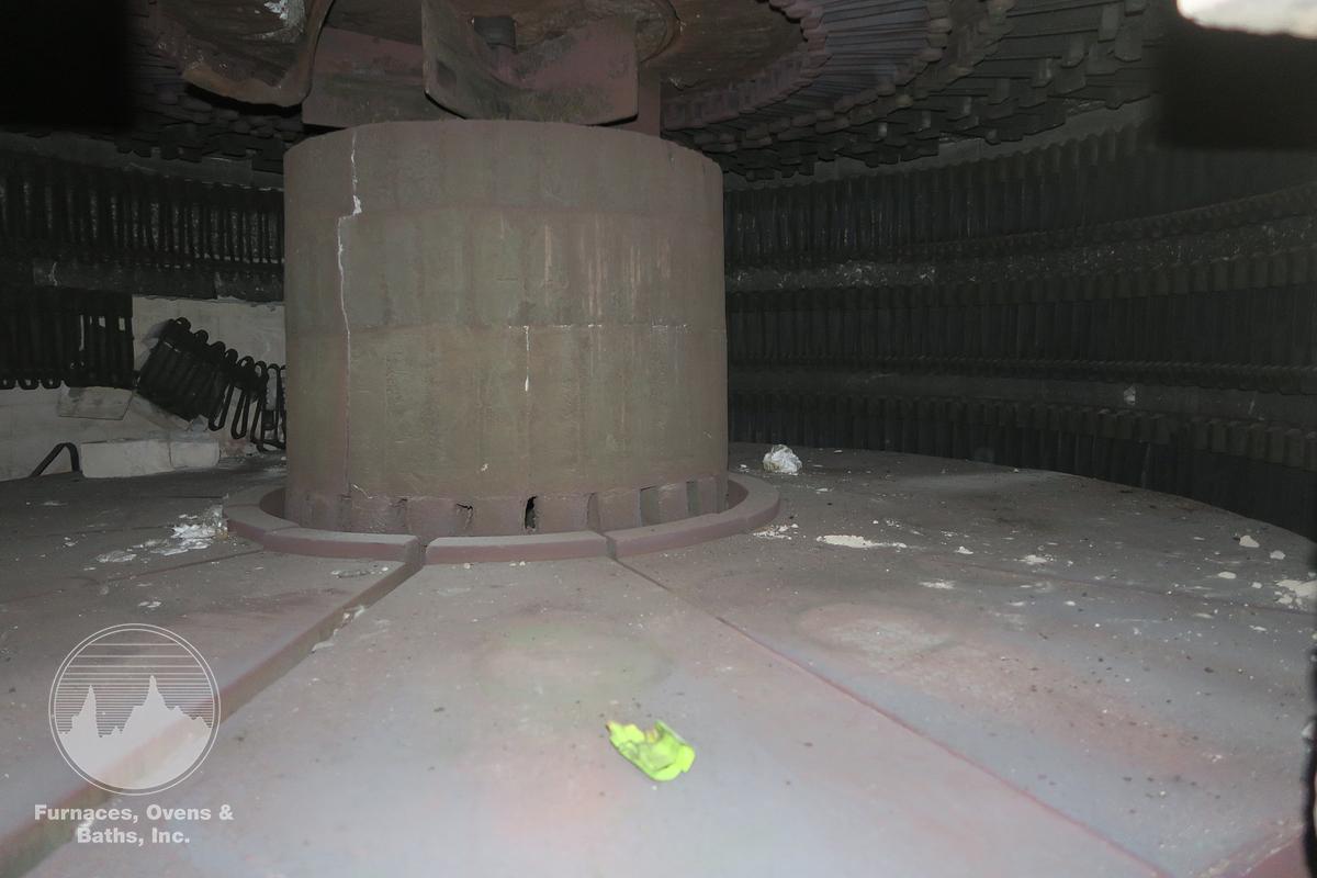 Used Seco Warwick Rotary Hearth Furnace 96" Diameter