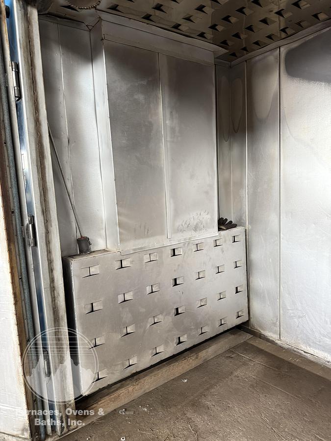 Used 60"W x 84"H x 60"L, Wisconsin Oven, Gas Fired Walk-In Oven, 500°F