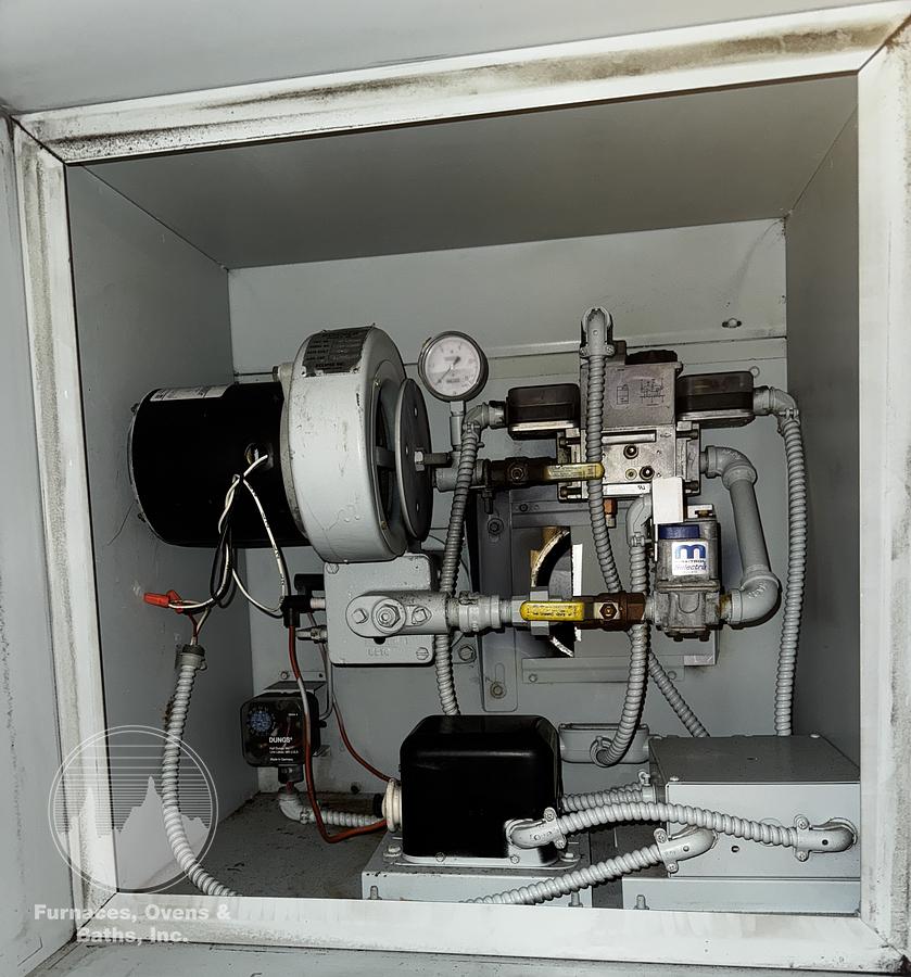 Used 60"W x 72"H x 96"L, Precision Quincy, Gas Fired Walk-In Oven, 500°F, Solvent Rated , Class A