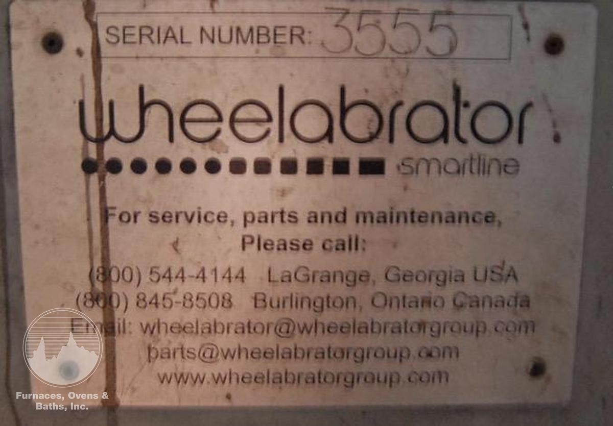 Used Wheelabrator SLH 2460 Spinner Hanger Shot Blast Machine