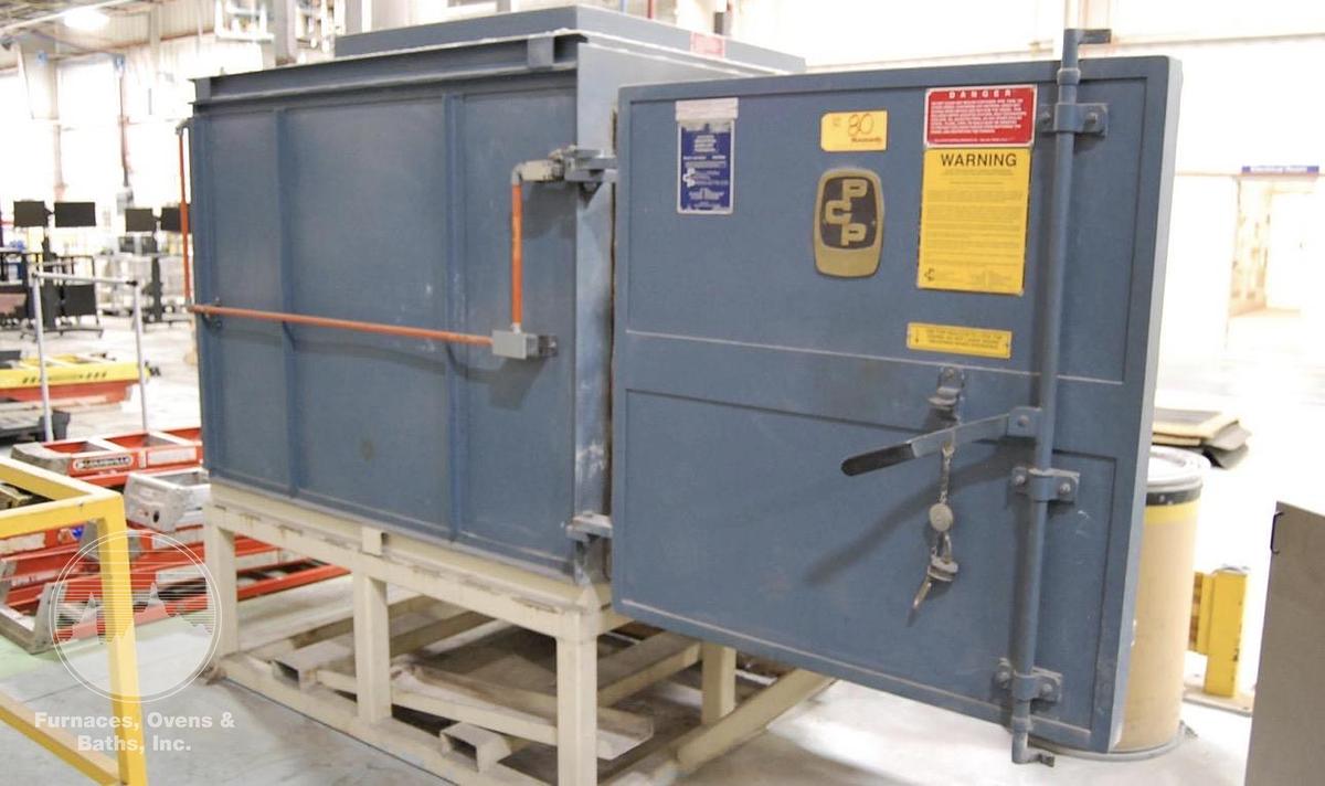 Used 42"W x 44"H x 48"L, Pollution Control Products PRC 52 Burn-Off Oven, Natural Gas Fired