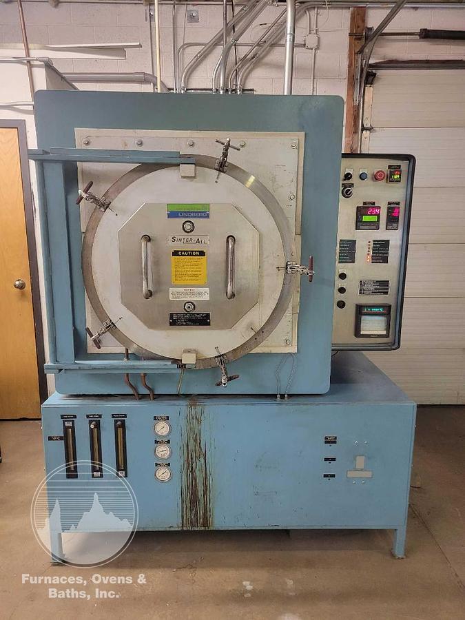 Used 15"W x 12"H x 18"L Lindberg Sinterall Hydrogen Retort Furnace, Electric, 2100°F