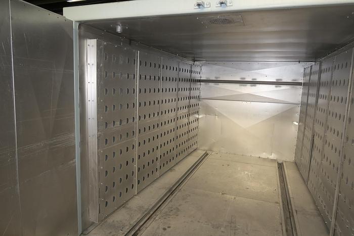 Used 72"W x 72"H x 120"L, Precision Quincy, Electric Walk-In Oven, 450°F, Solvent Rated , Class A