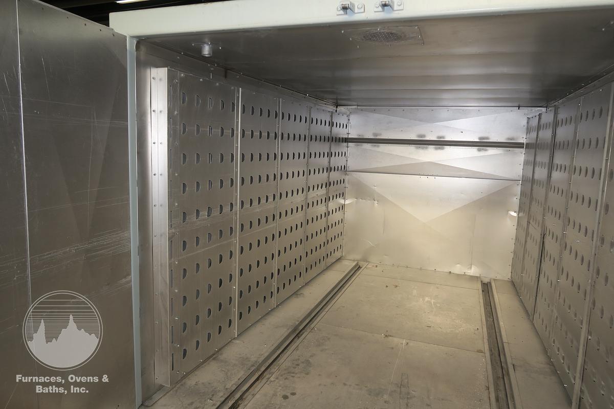 Used 72"W x 72"H x 120"L, Precision Quincy, Electric Walk-In Oven, 450°F, Solvent Rated , Class A